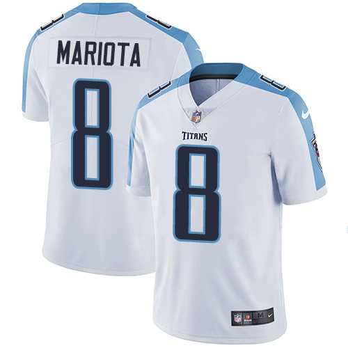 Nike Tennessee Titans #8 Marcus Mariota White NFL Vapor Untouchable Limited Jersey,We sell and wholesale Nike Tennessee Titans #8 Marcus Mariota White NFL Vapor Untouchable Limited Jersey on line form chian!